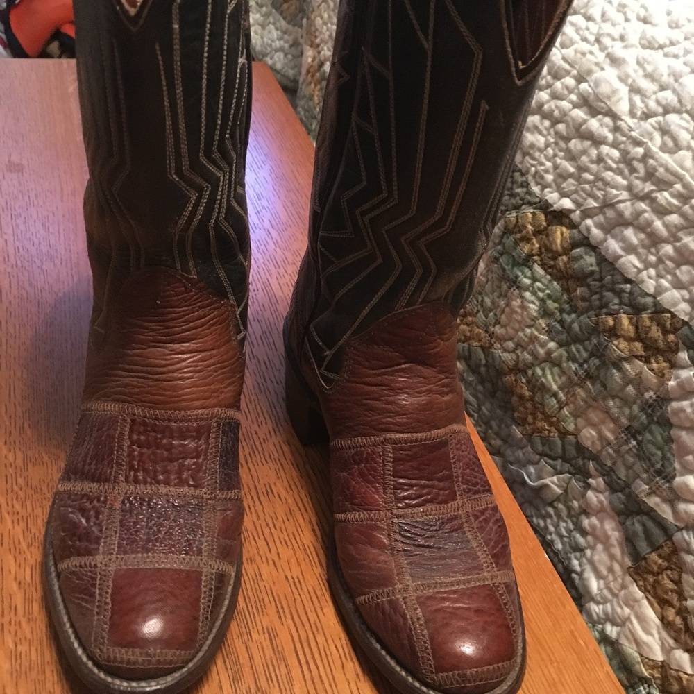 The Sanders Western all leather boots